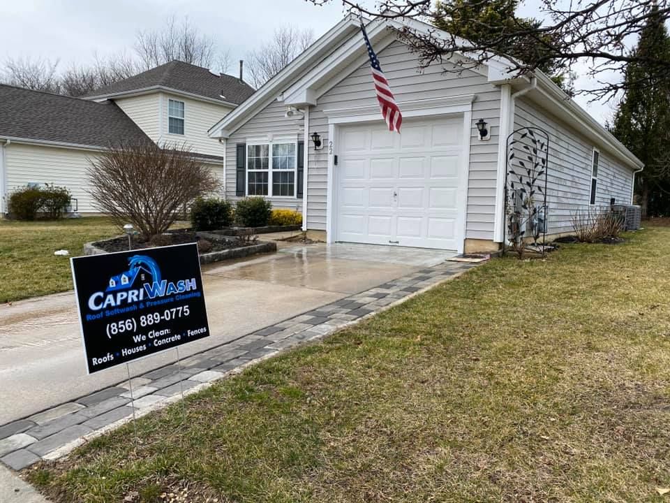 Capri Wash exterior cleaning project