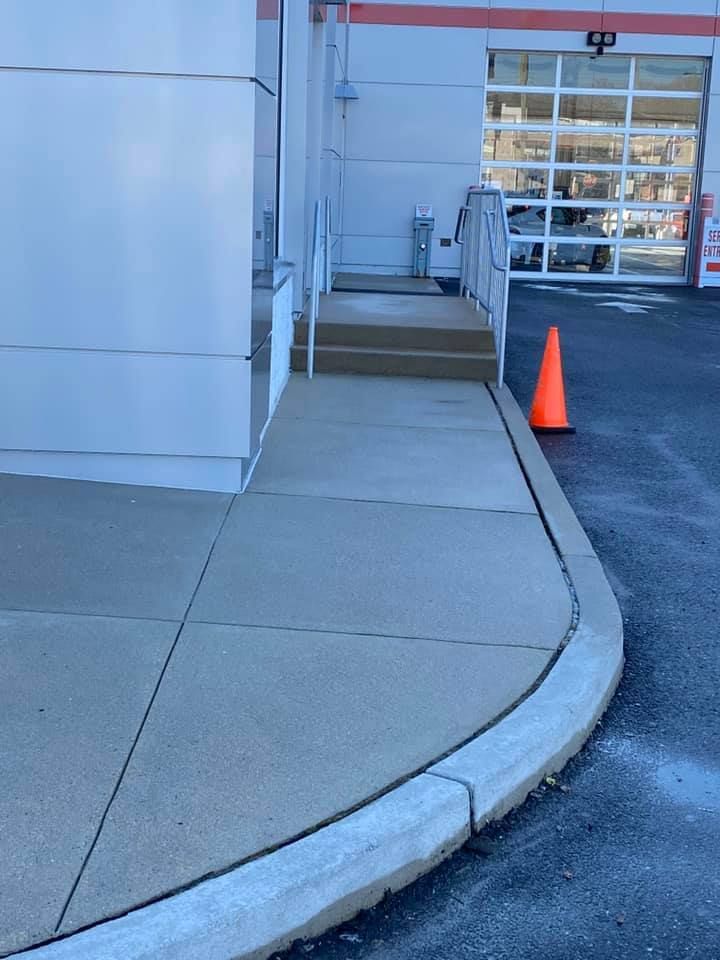Capri Wash pressure washing work