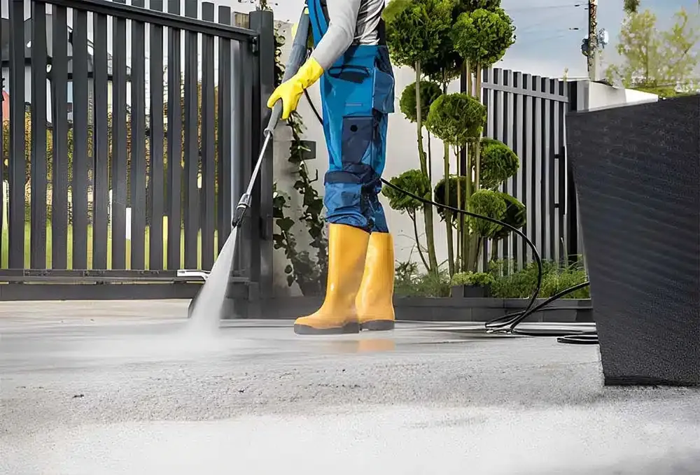 Pressure washing in Millville, NJ by Capri Wash