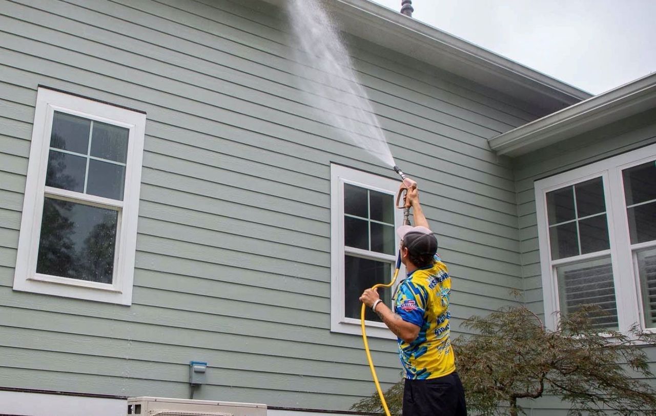 House Soft Washing in South Jersey by Capri Wash