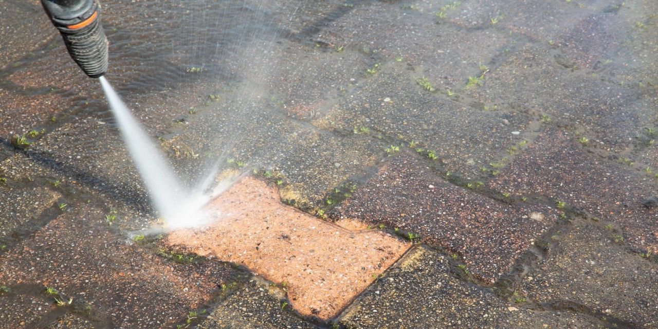 Soft-washed patio restored by Capri Wash